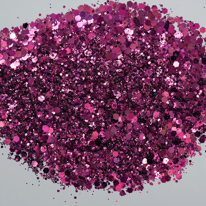 LDS Holographic Chunky Glitter Nail Art - 0.5oz DCG05 - DTK Nail Supply