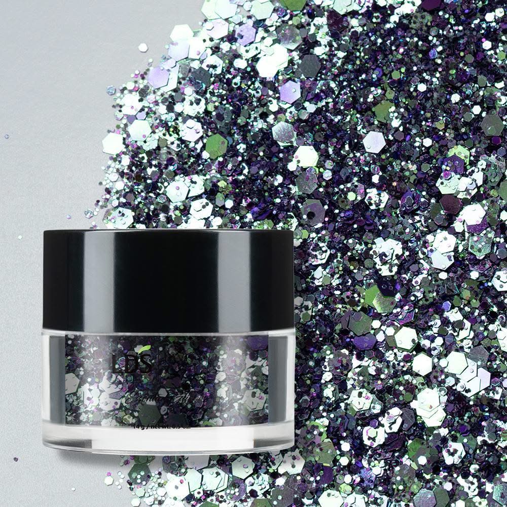 LDS Holographic Chunky Glitter Nail Art - 0.5oz DCG06 - DTK Nail Supply