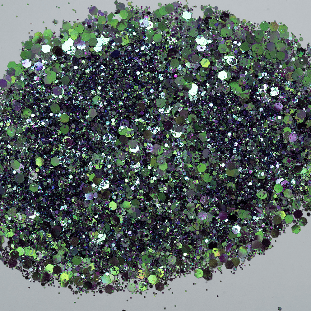 LDS Holographic Chunky Glitter Nail Art - 0.5oz DCG06 - DTK Nail Supply