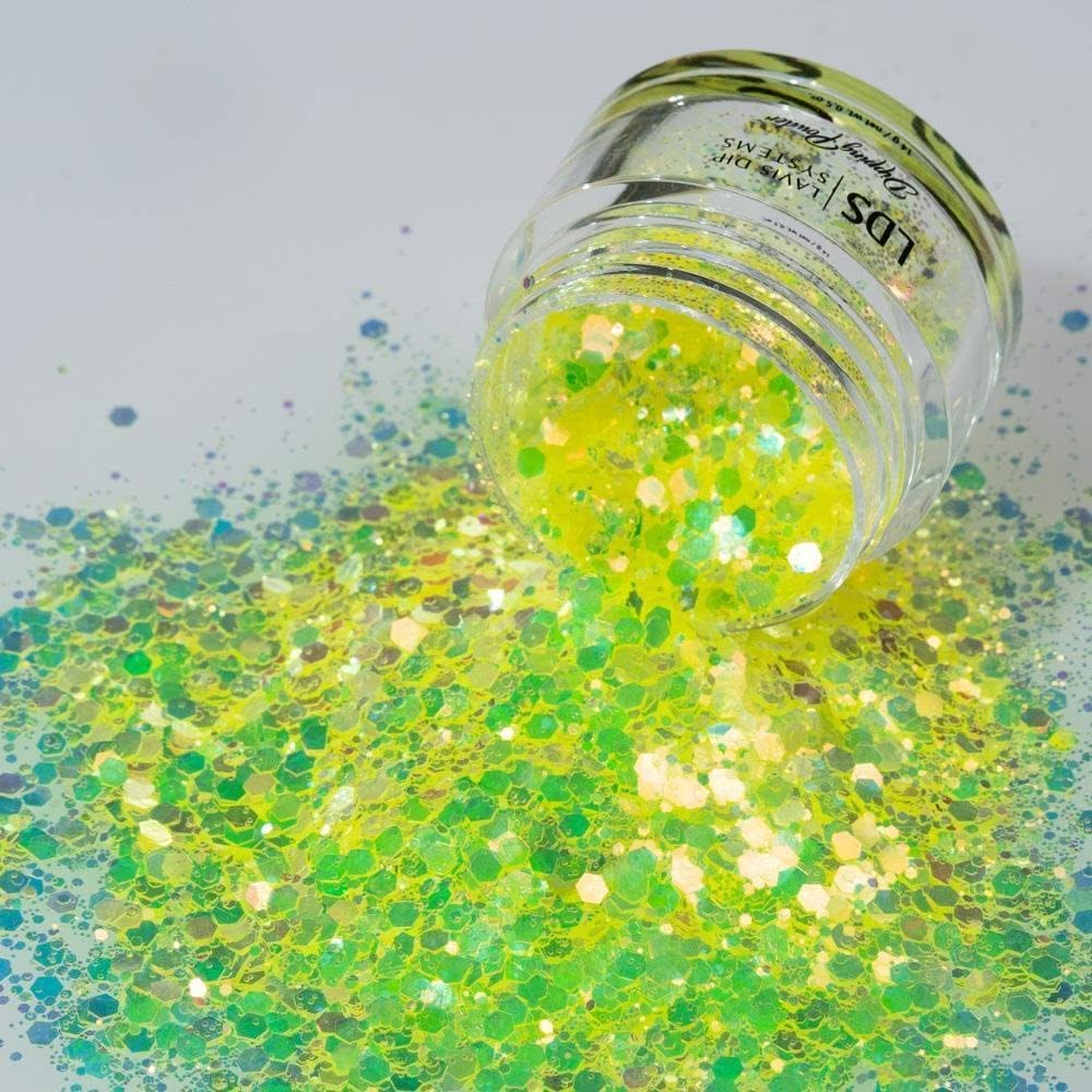 LDS Holographic Chunky Glitter Nail Art - 0.5oz DGL03 - DTK Nail Supply
