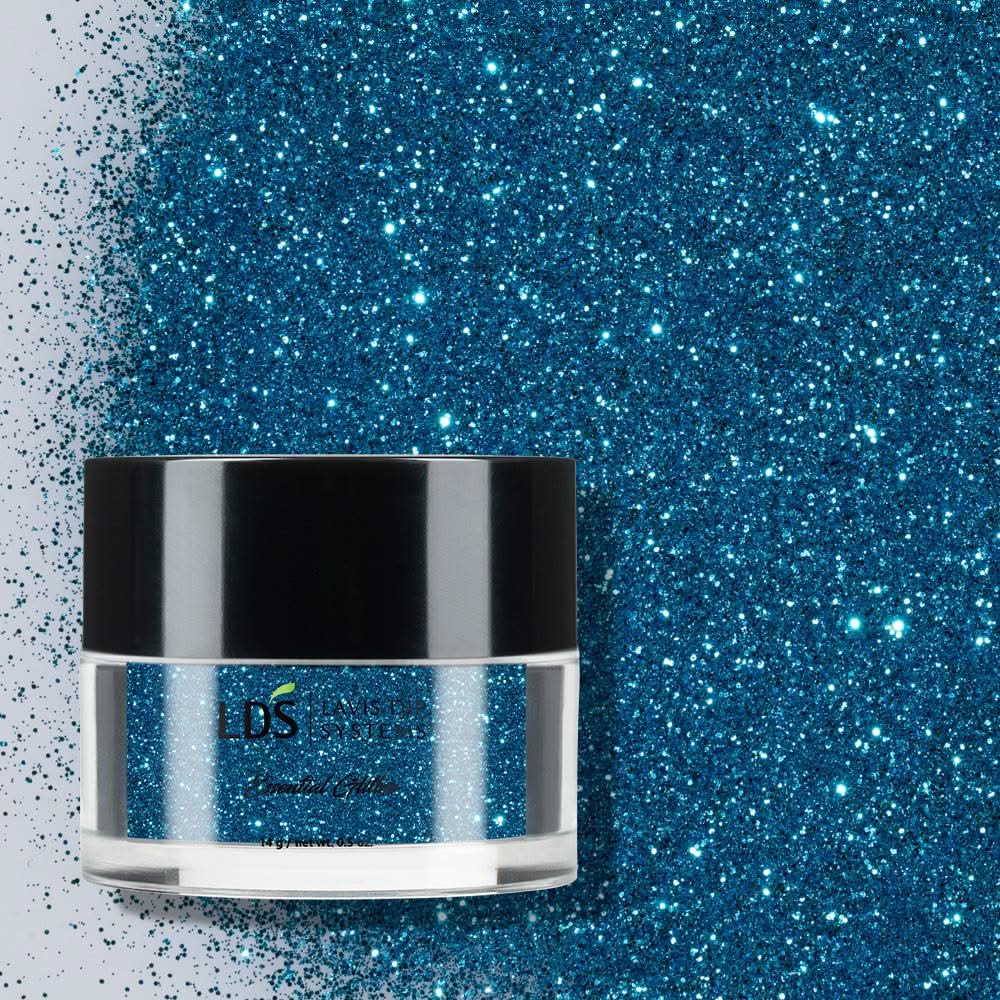 LDS Holographic Fine Glitter Nail Art - 0.5oz DB07 Mermaid - DTK Nail Supply