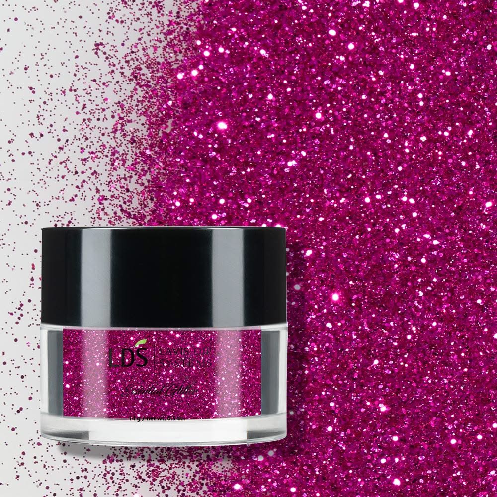 LDS Holographic Fine Glitter Nail Art - 0.5oz DB09 Night Dream - DTK Nail Supply