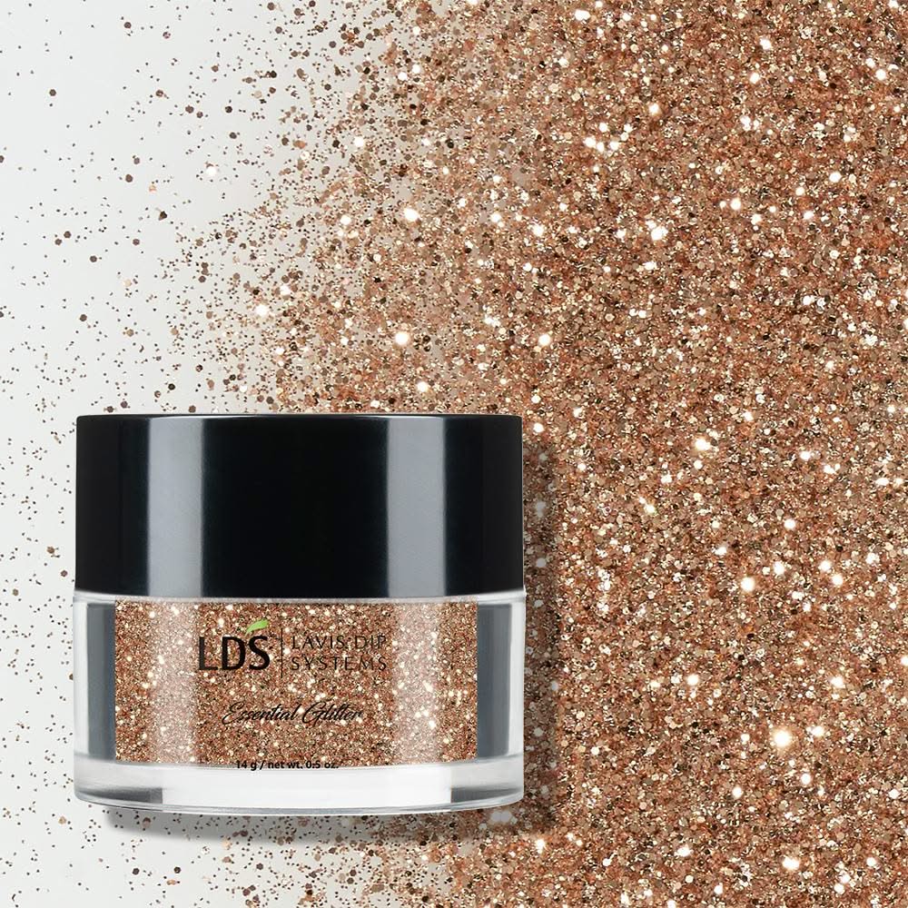 LDS Holographic Fine Glitter Nail Art - 0.5oz DB14 Stardust - DTK Nail Supply