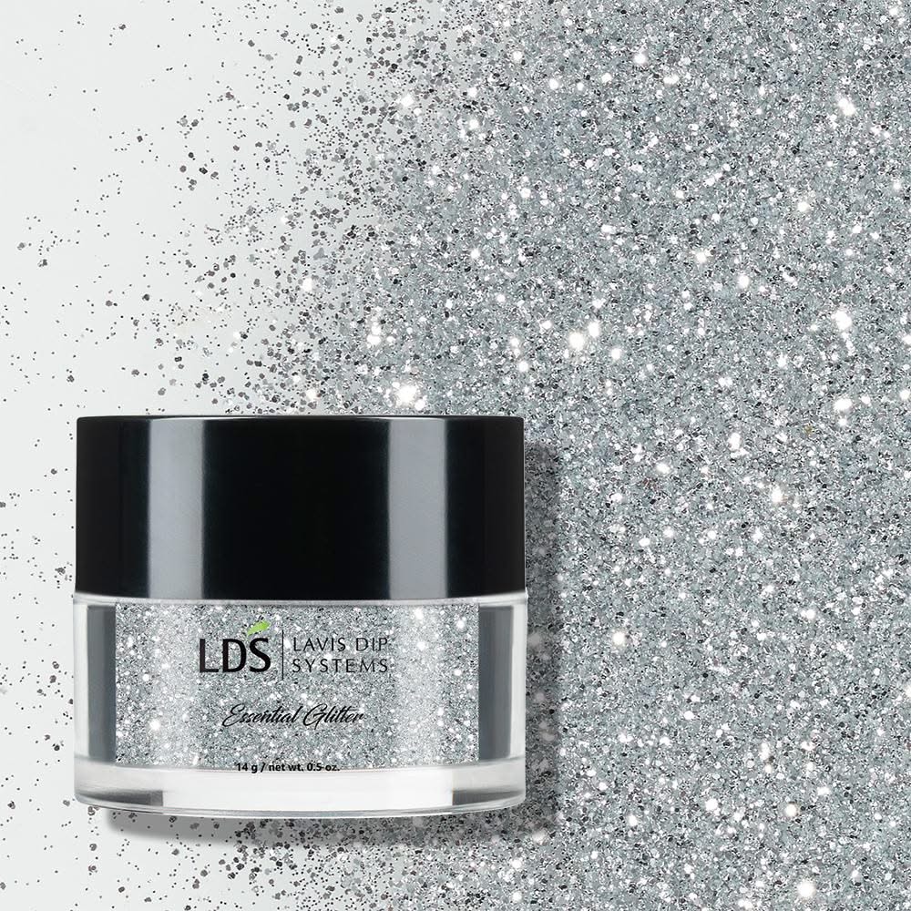 LDS Holographic Fine Glitter Nail Art - 0.5oz DB16 Hear Me Out - DTK Nail Supply