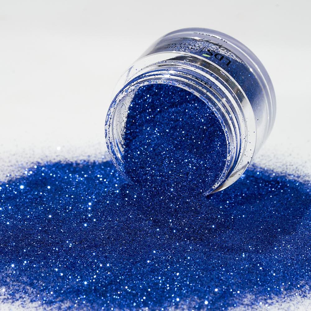 LDS Holographic Fine Glitter Nail Art - 0.5oz DB20 Deep Sea - DTK Nail Supply