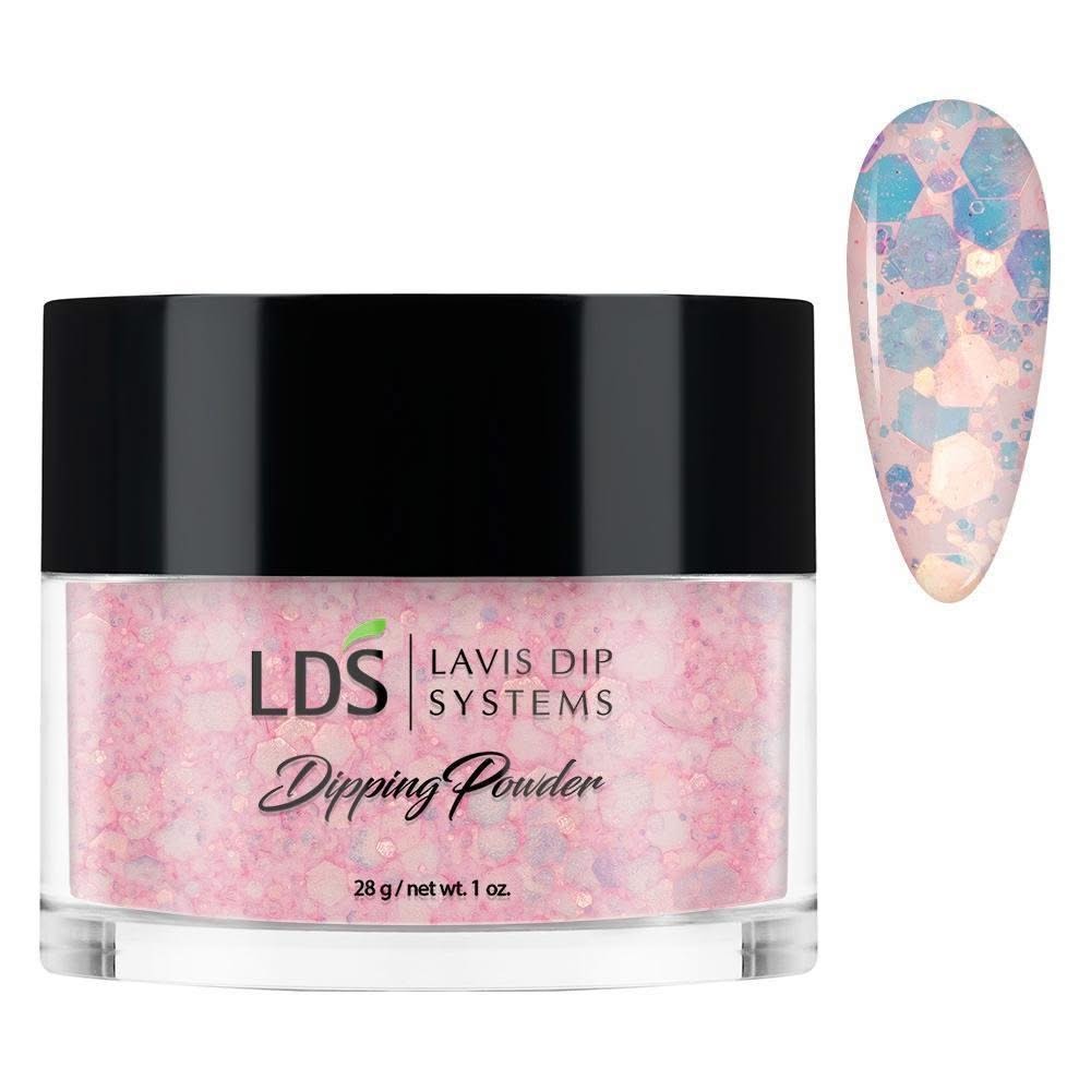 LDS Holographic Glitter GL04 - Acrylic & Dip Powder 1 oz - DTK Nail Supply