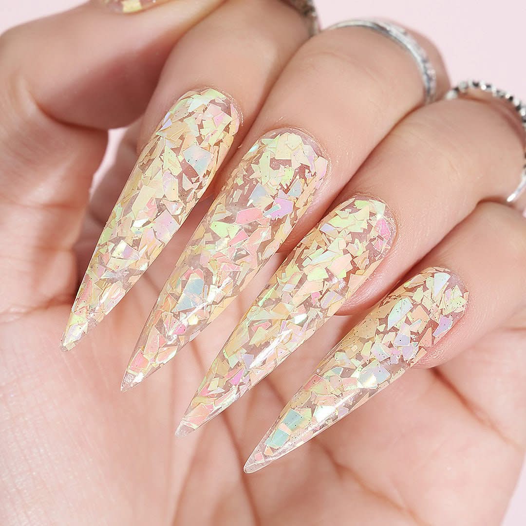 LDS Irregular Flakes Glitter DIG04 0.5 oz - DTK Nail Supply