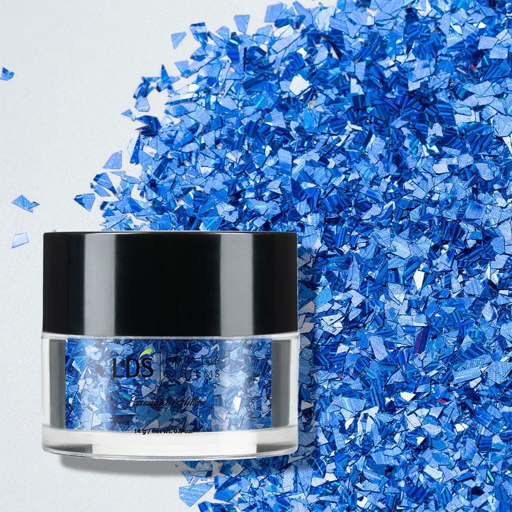 LDS Irregular Flakes Glitter DIG12 0.5 oz - DTK Nail Supply