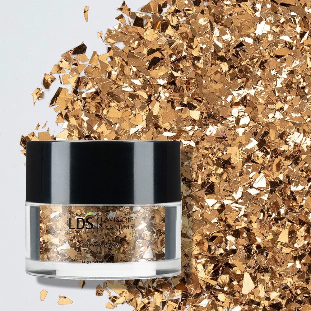 LDS Irregular Flakes Glitter DIG16 0.5 oz - DTK Nail Supply