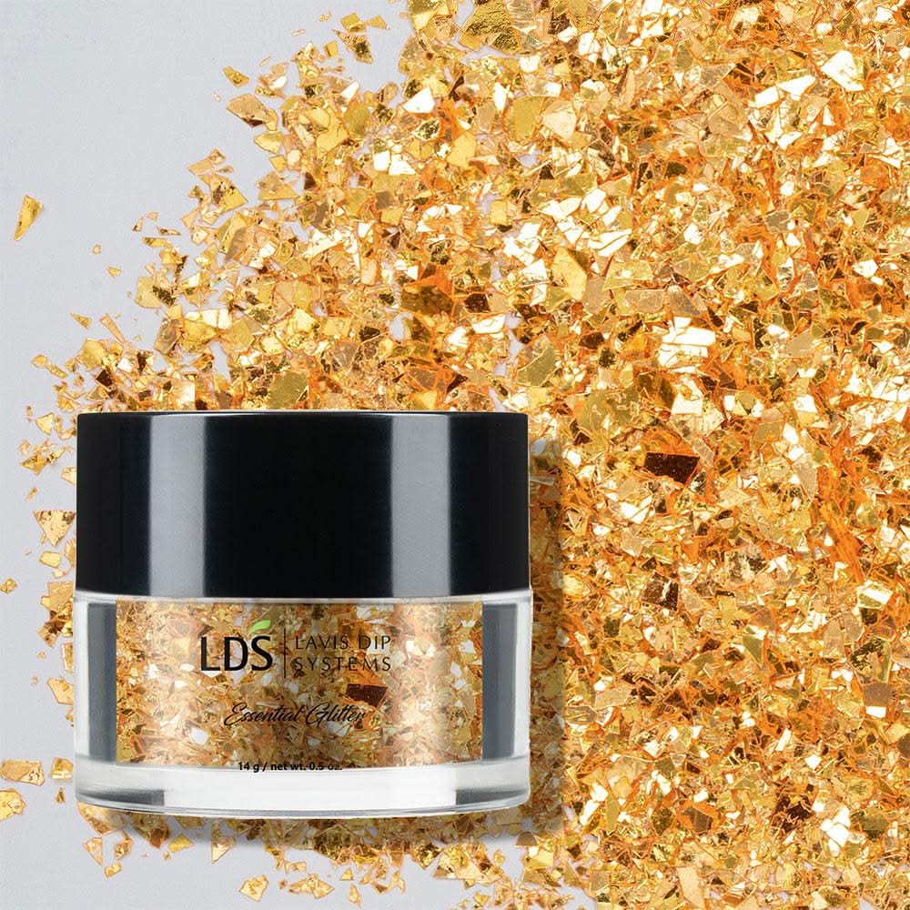 LDS Irregular Flakes Glitter DIG19 0.5 oz - DTK Nail Supply