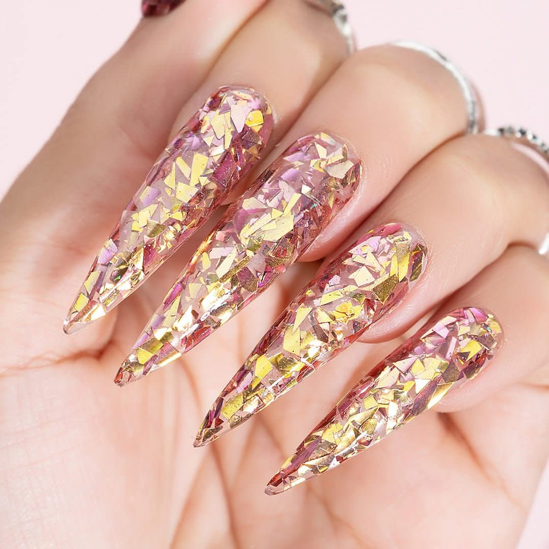 LDS Irregular Flakes Glitter DIG22 0.5 oz - DTK Nail Supply