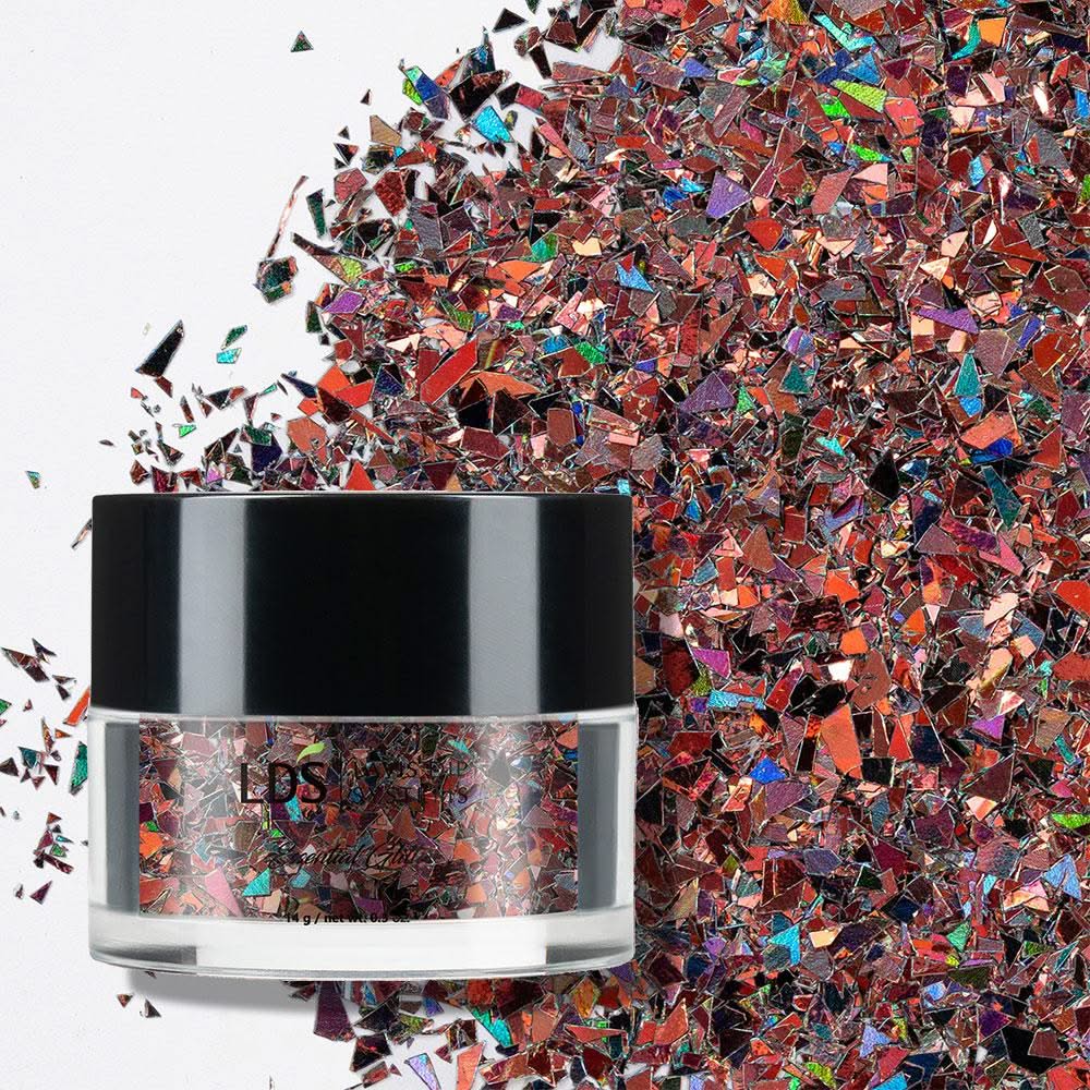 LDS Irregular Flakes Glitter DIG23 0.5 oz - DTK Nail Supply