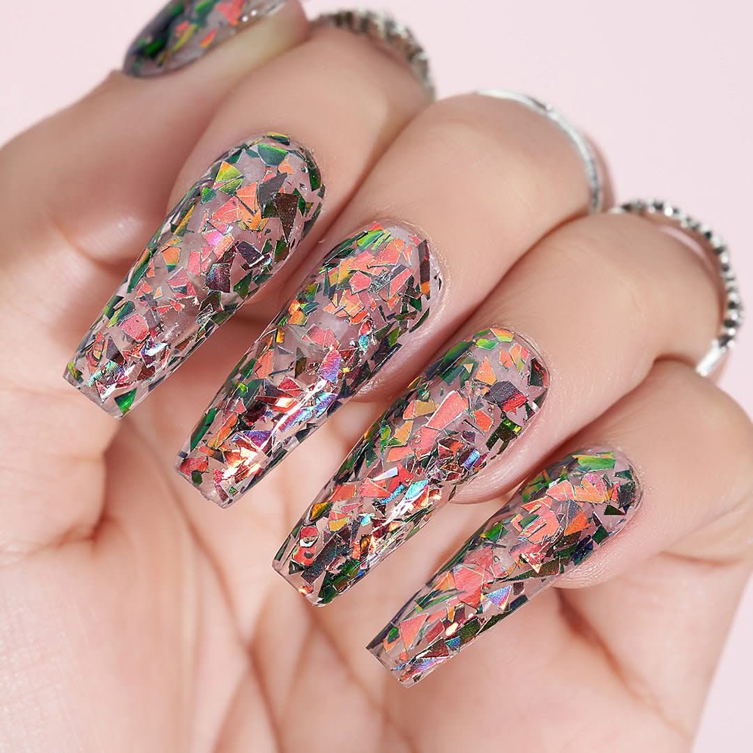 LDS Irregular Flakes Glitter DIG23 0.5 oz - DTK Nail Supply