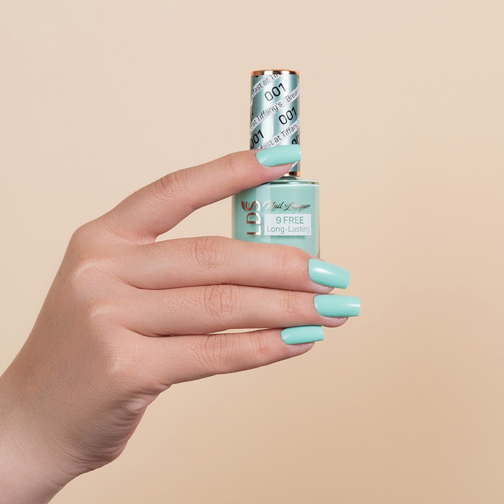 LDS Nail Lacquer - 001 Breakfast at Tiffany's - DTK Nail Supply
