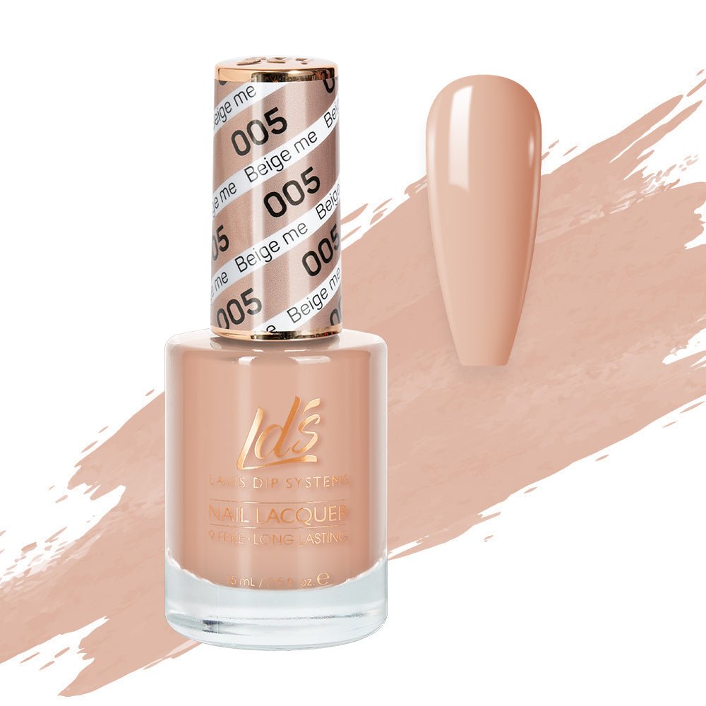 LDS Nail Lacquer - 005 Beige Me - DTK Nail Supply