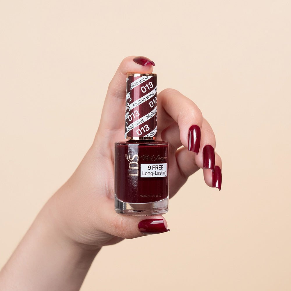 LDS Nail Lacquer - 013 Mulled Wine - DTK Nail Supply