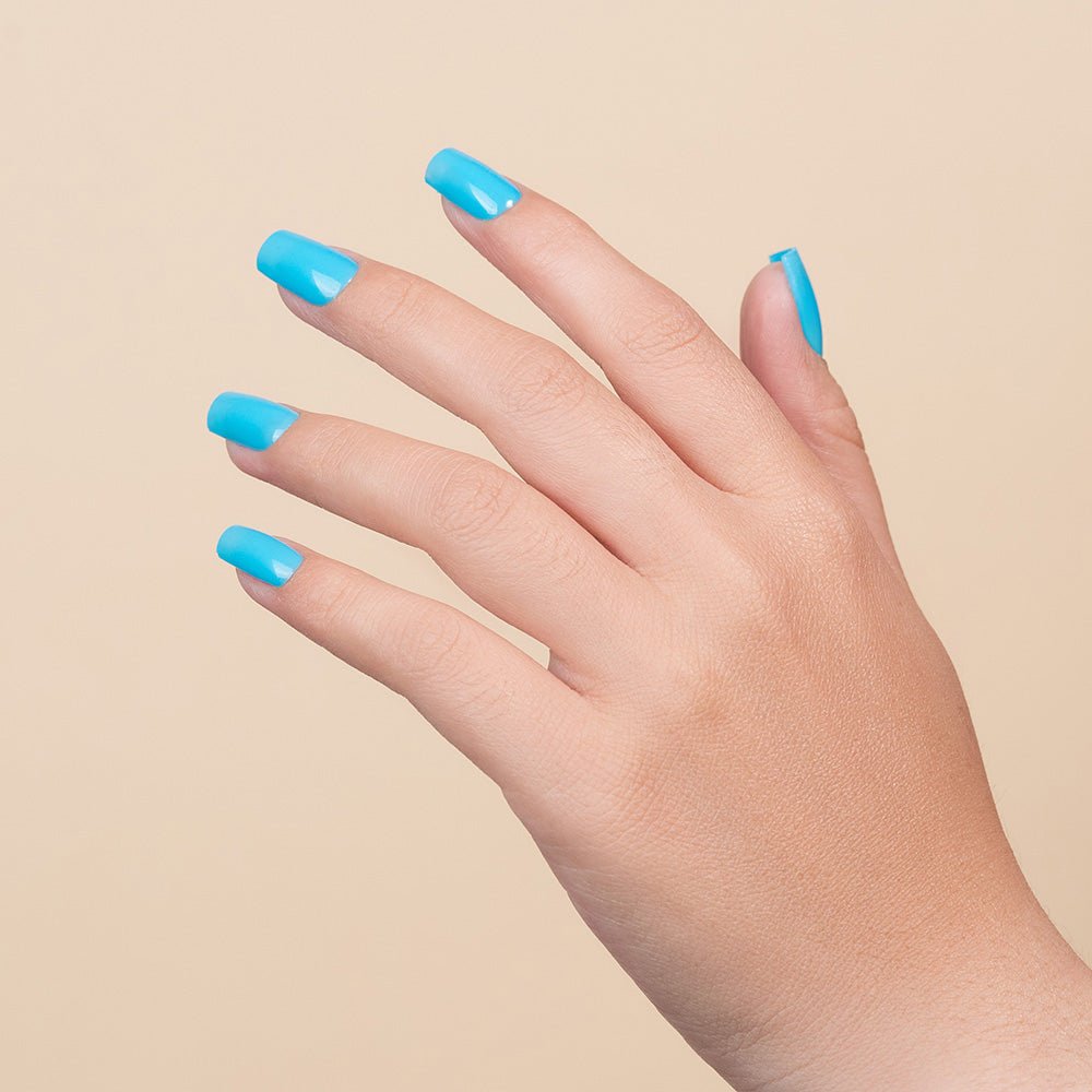 LDS Nail Lacquer - 015 Aqua Blue - DTK Nail Supply