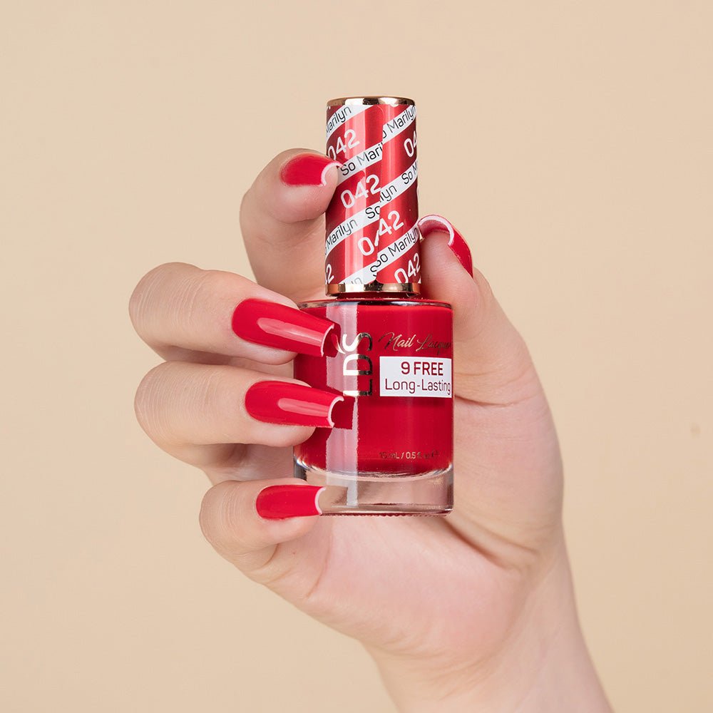 LDS Nail Lacquer - 042 So Marilyn - DTK Nail Supply
