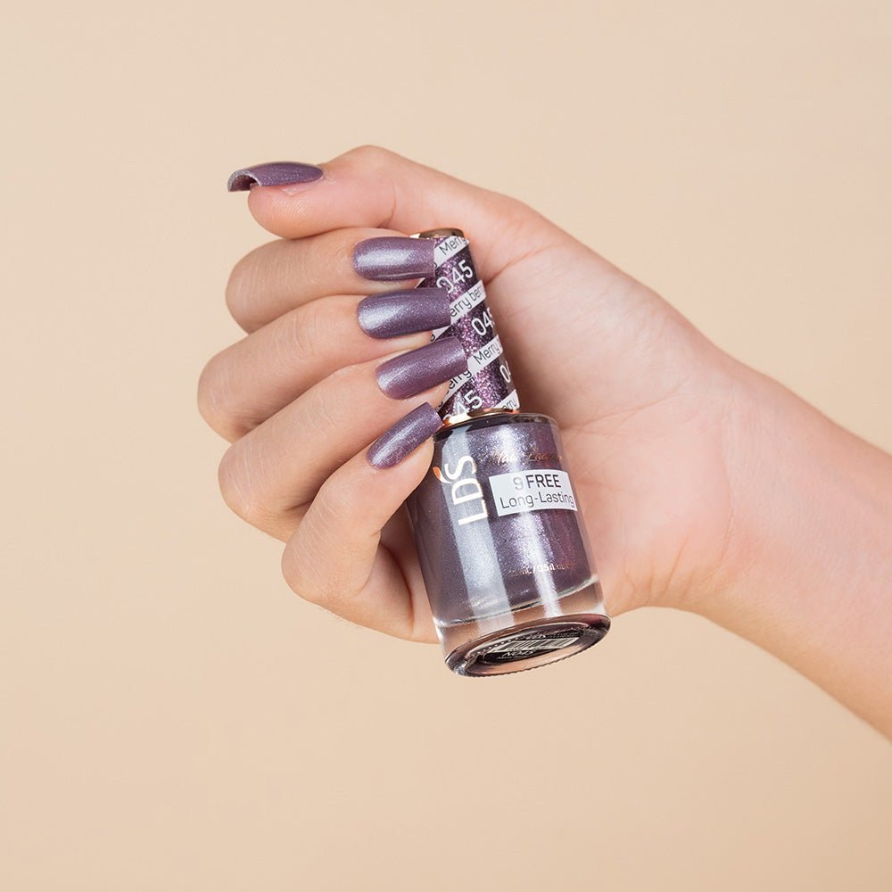 LDS Nail Lacquer - 045 Merry Berry - DTK Nail Supply