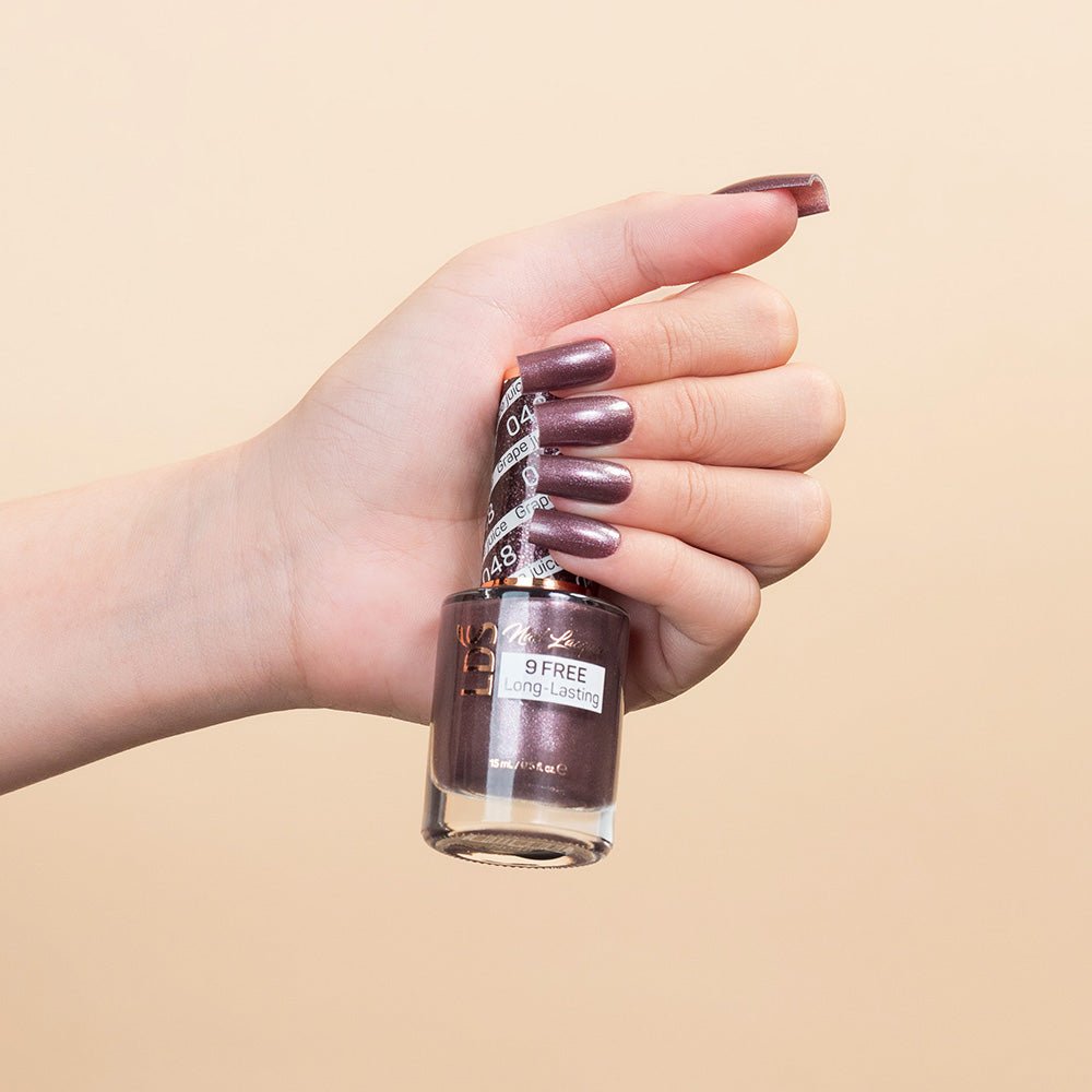 LDS Nail Lacquer - 048 Grape Juice - DTK Nail Supply