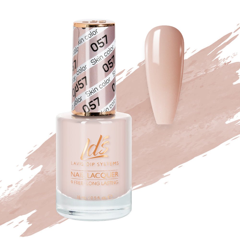 LDS Nail Lacquer - 057 Skin Color - DTK Nail Supply