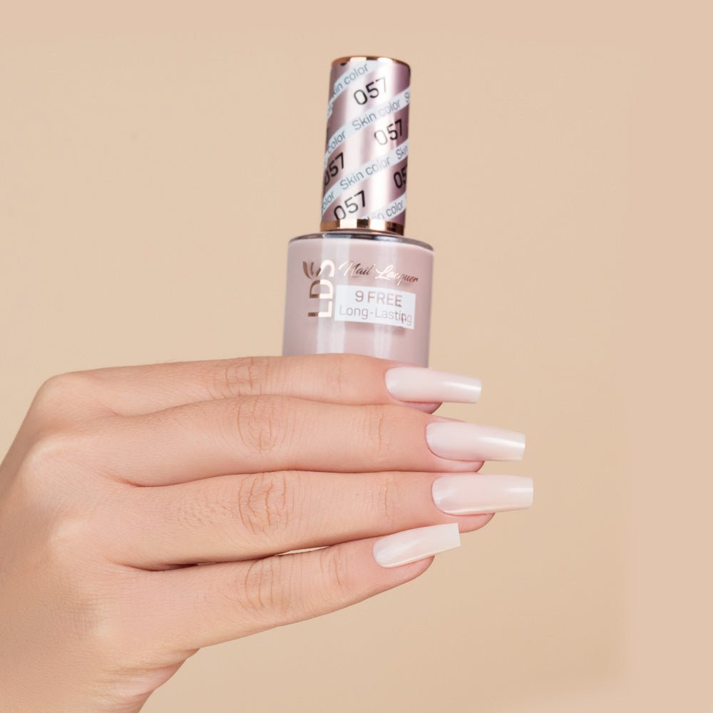LDS Nail Lacquer - 057 Skin Color - DTK Nail Supply