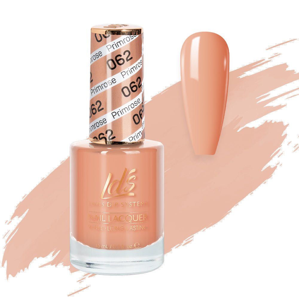 LDS Nail Lacquer - 062 Primrose - DTK Nail Supply