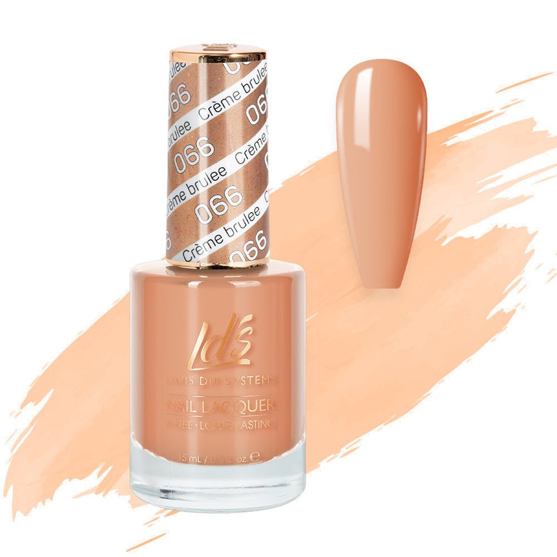 LDS Nail Lacquer - 066 Crème Brulee - DTK Nail Supply