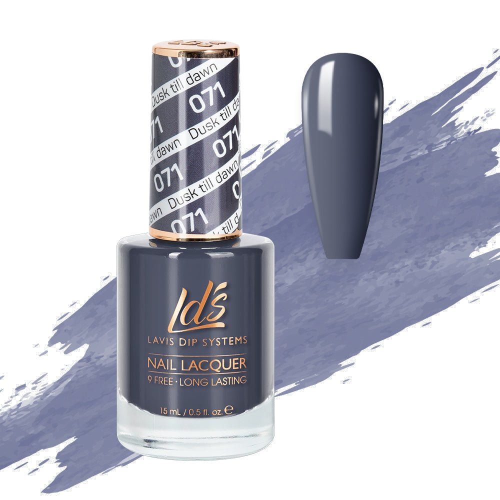 LDS Nail Lacquer - 071 Dusk Till Dawn - DTK Nail Supply