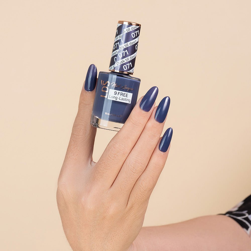 LDS Nail Lacquer - 071 Dusk Till Dawn - DTK Nail Supply