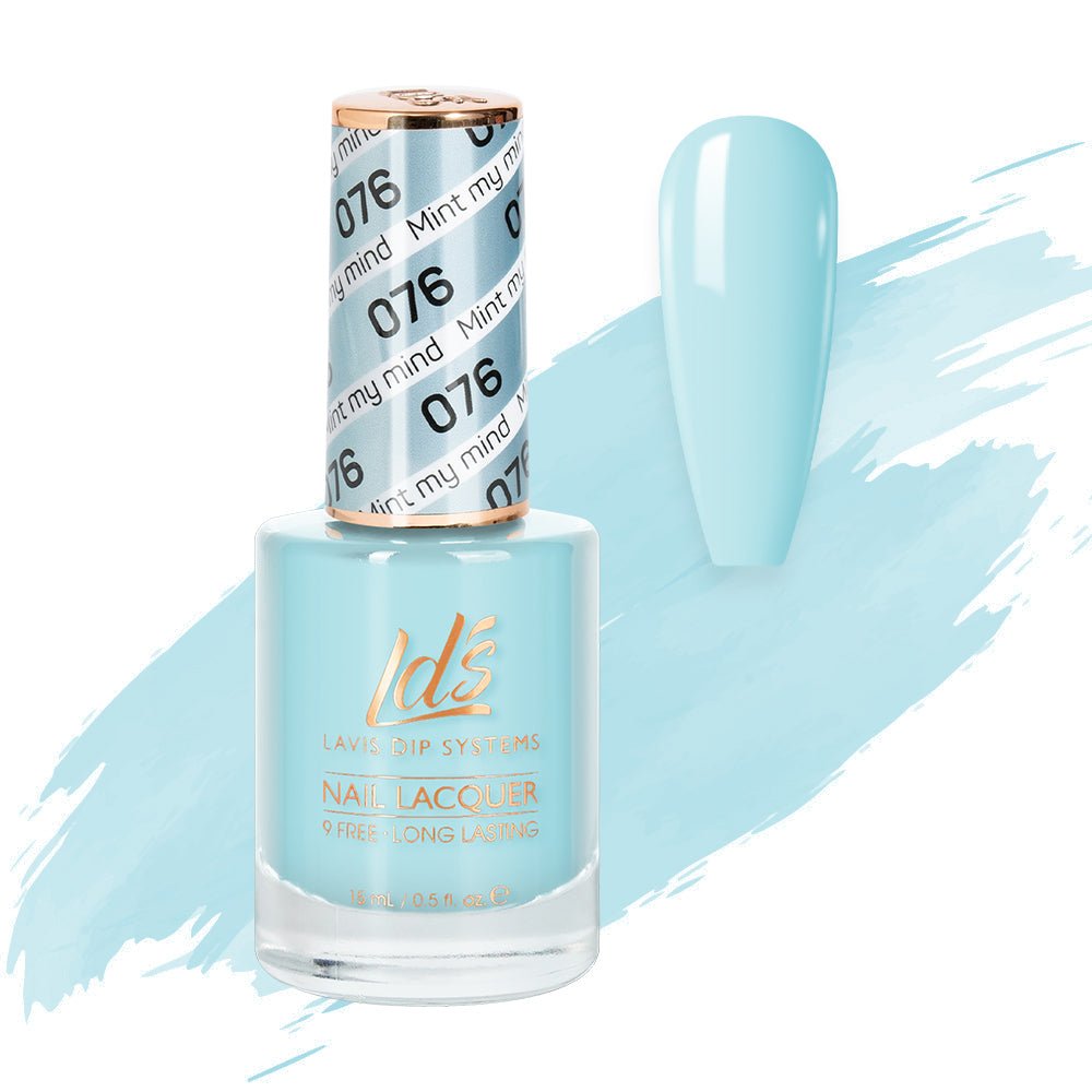 LDS Nail Lacquer - 076 Mint My Mind - DTK Nail Supply