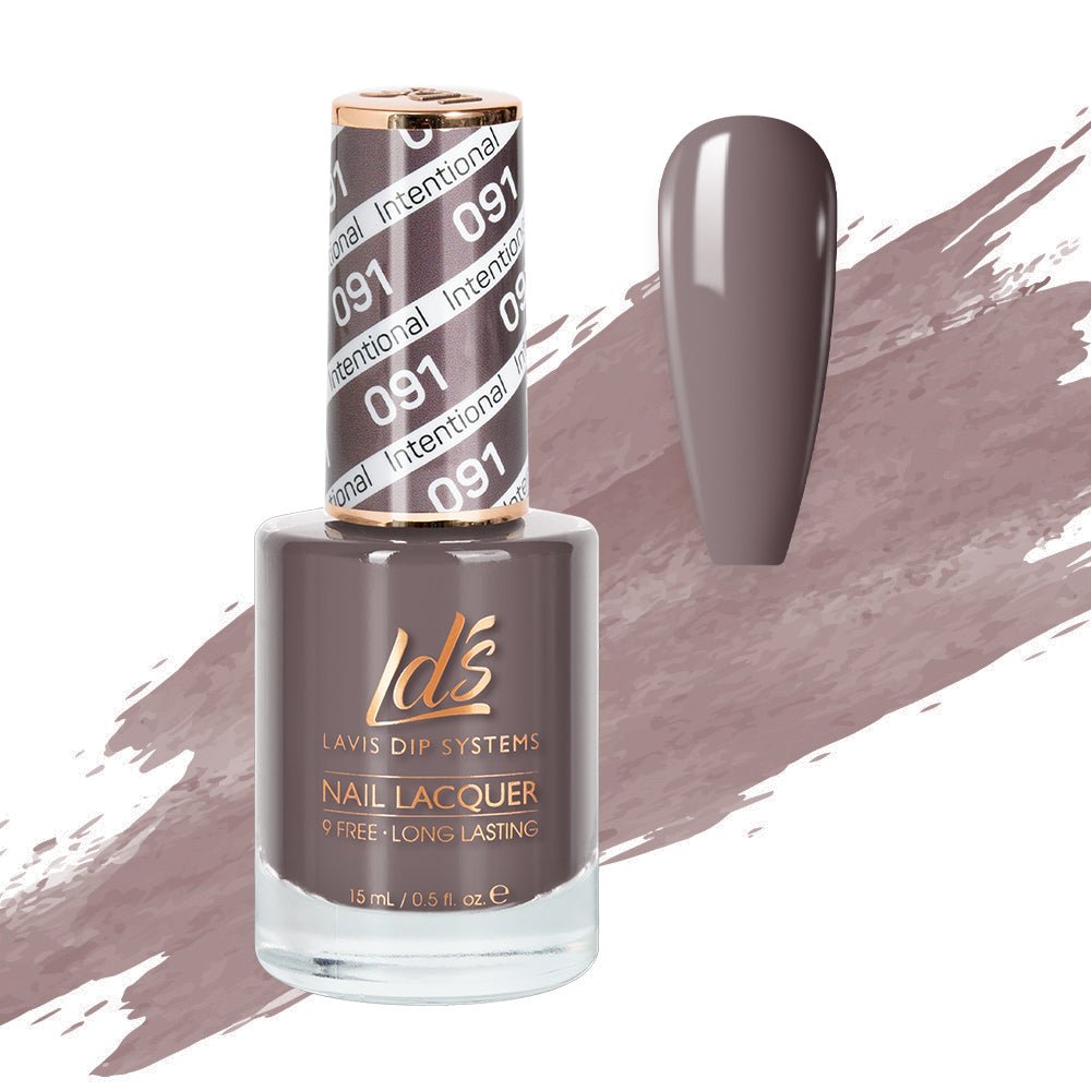 LDS Nail Lacquer - 091 Intentional - DTK Nail Supply