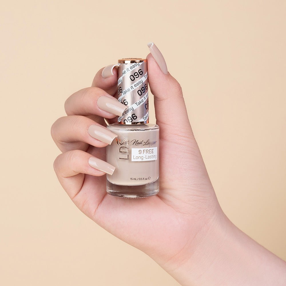 LDS Nail Lacquer - 096 Take It Easy - DTK Nail Supply
