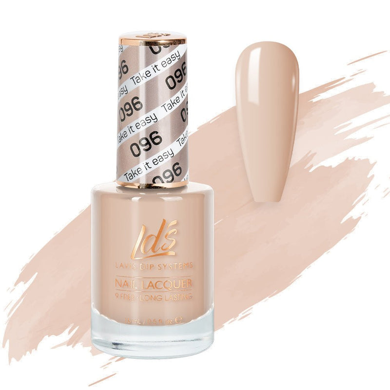 LDS Nail Lacquer - 096 Take It Easy - DTK Nail Supply