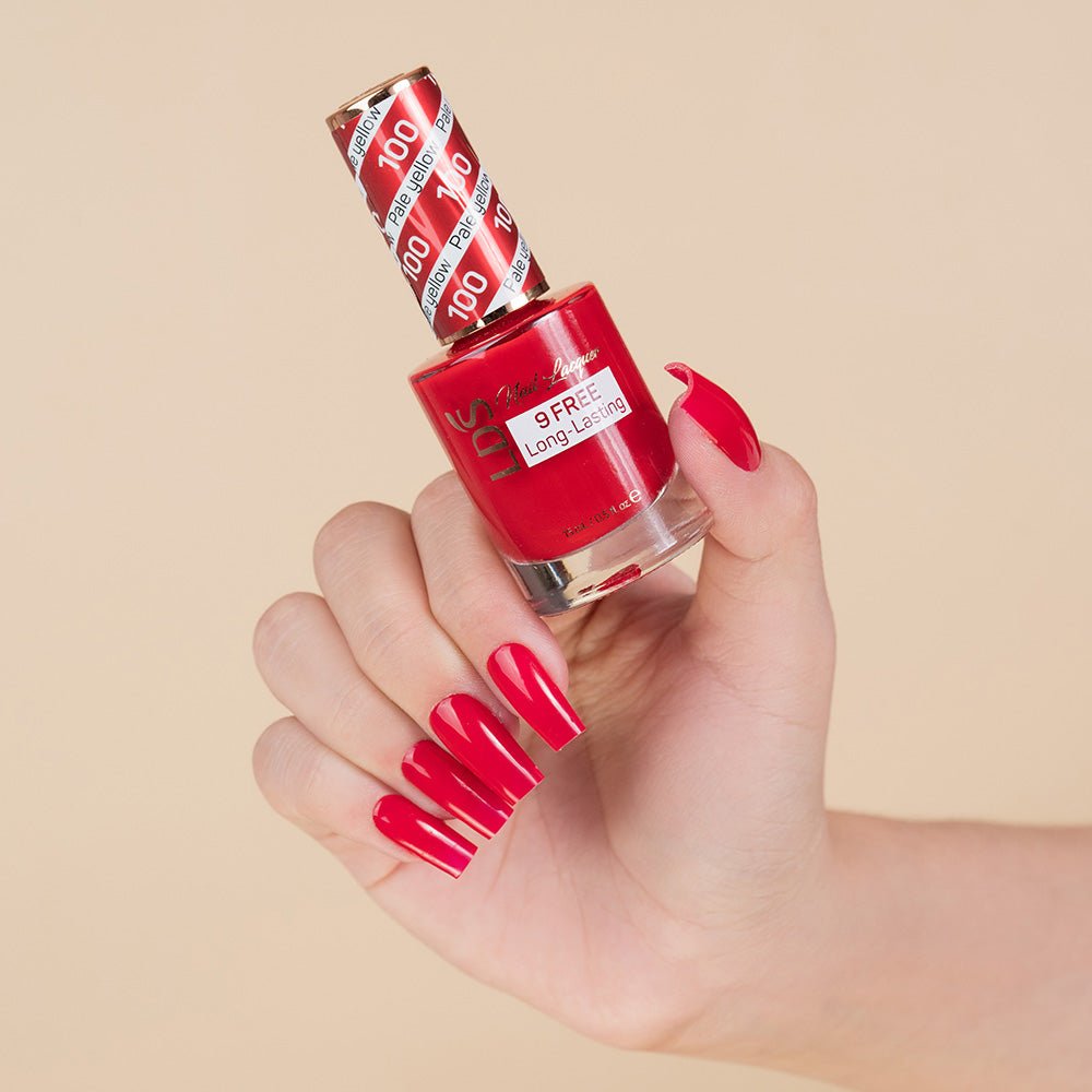 LDS Nail Lacquer - 100 Bloody Mary - DTK Nail Supply