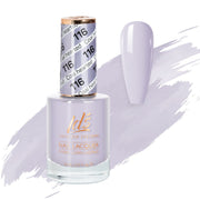 LDS Nail Lacquer - 116 Coal Hearted - DTK Nail Supply
