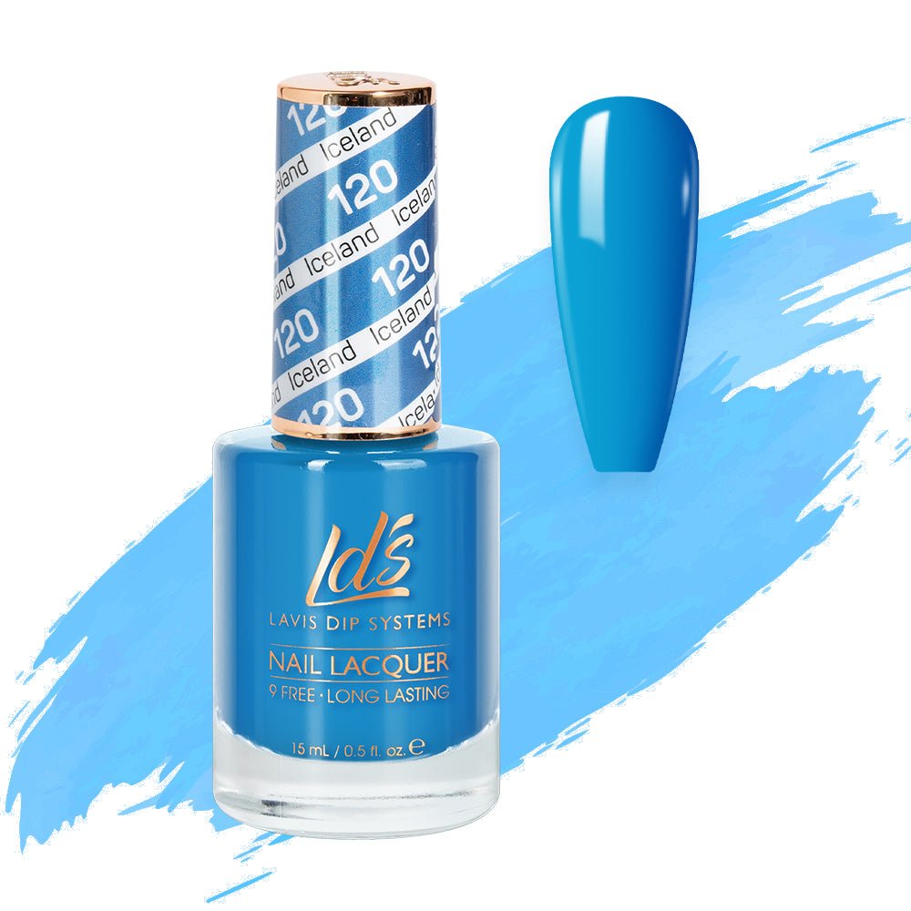 LDS Nail Lacquer - 120 Iceland - DTK Nail Supply