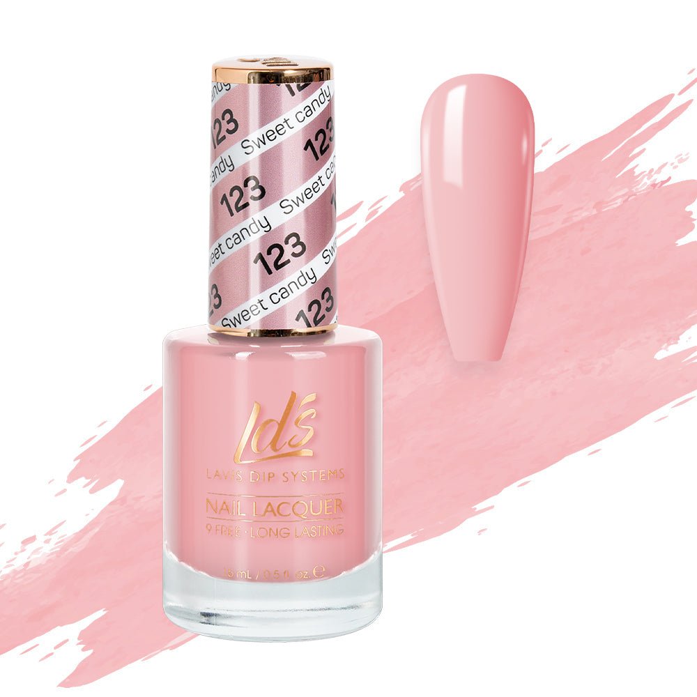 LDS Nail Lacquer - 123 Sweet Candy - DTK Nail Supply