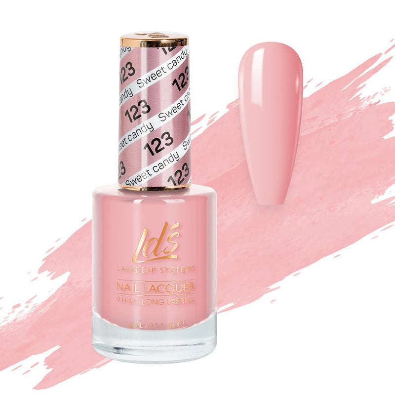 LDS Nail Lacquer - 123 Sweet Candy - DTK Nail Supply