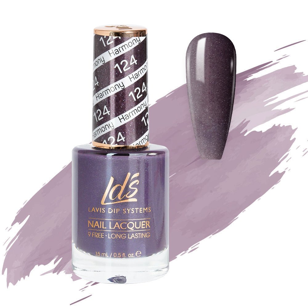 LDS Nail Lacquer - 124 Harmony - DTK Nail Supply