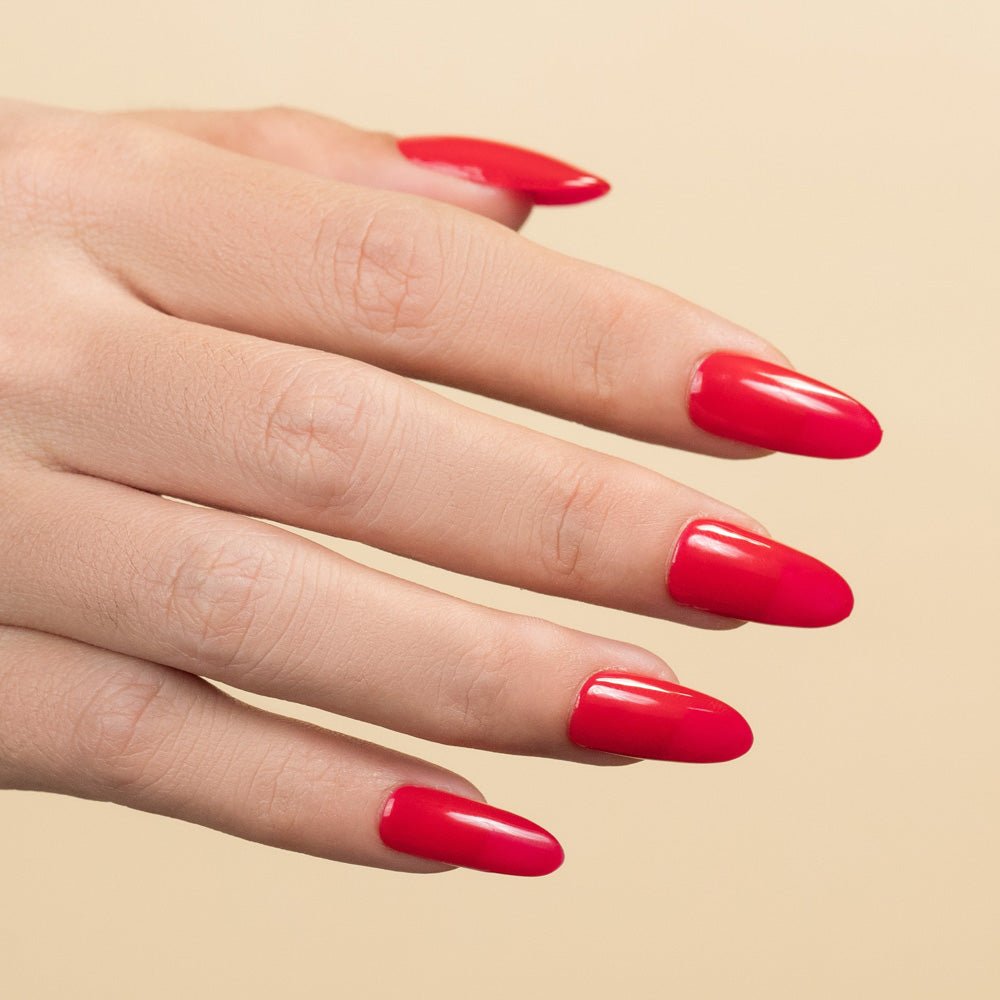 LDS Nail Lacquer - 129 Red Bell Pepper - DTK Nail Supply