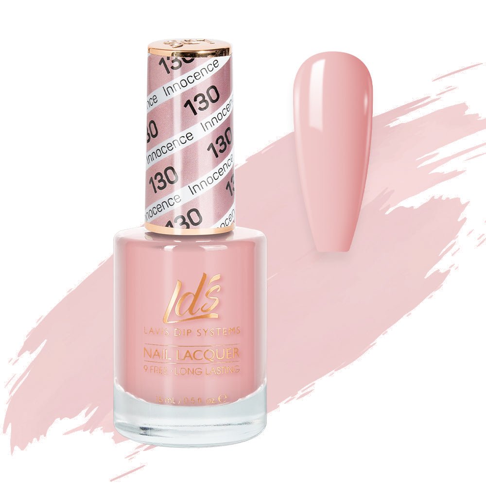 LDS Nail Lacquer - 130 Innocence - DTK Nail Supply
