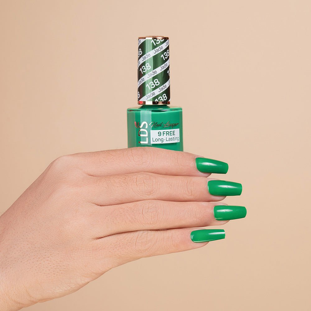 LDS Nail Lacquer - 138 Jade - DTK Nail Supply