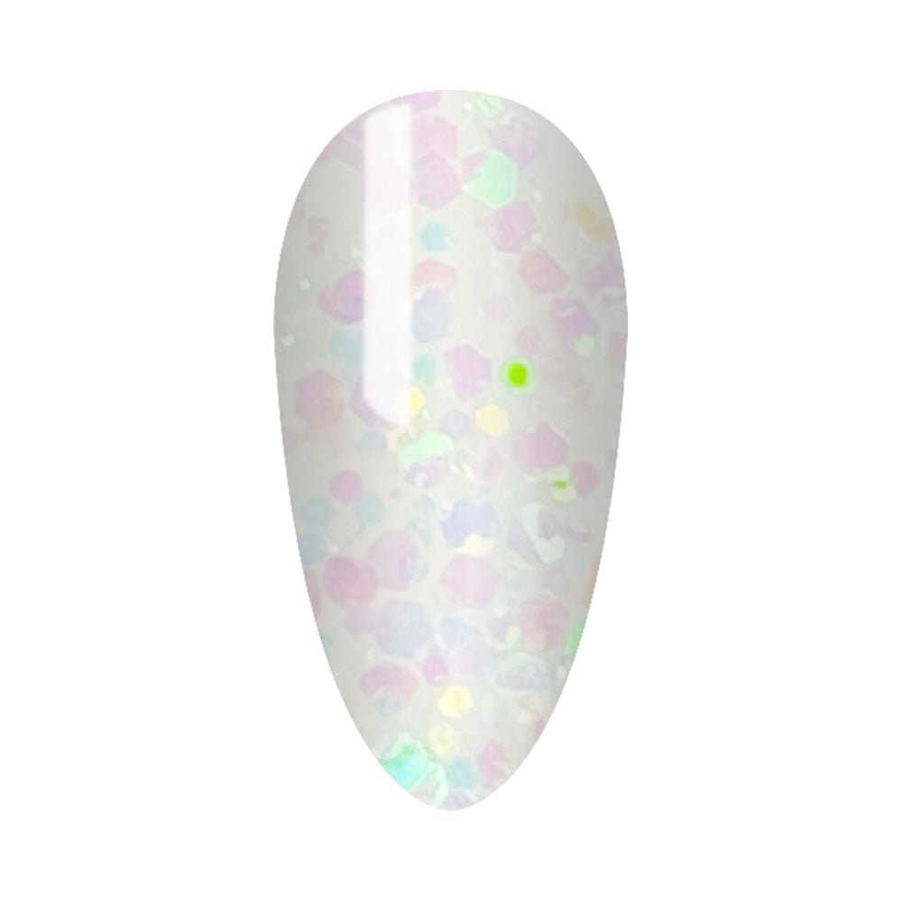 LDS Nail Lacquer - 151 White ice - DTK Nail Supply