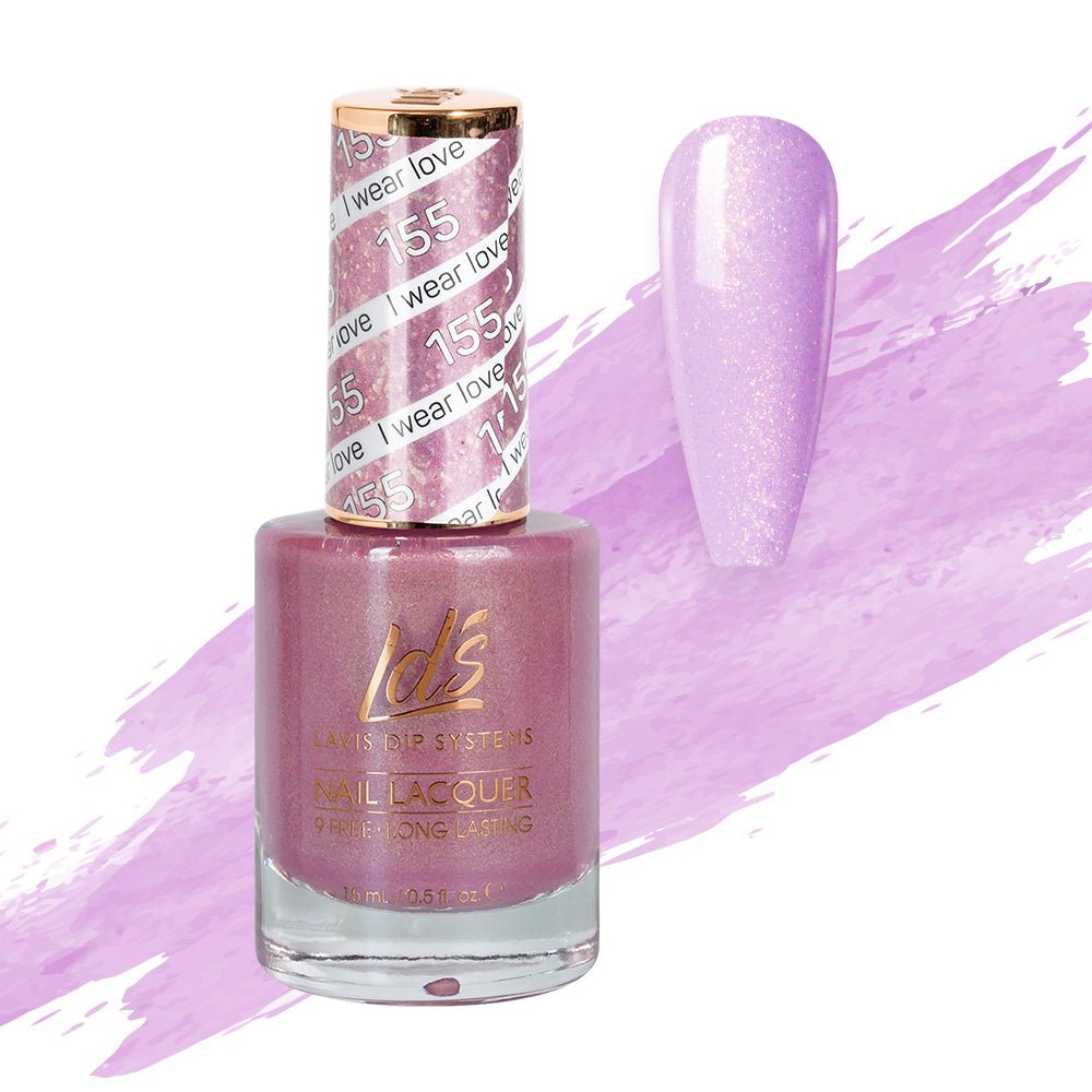 LDS Nail Lacquer - 155 I Wear Love - DTK Nail Supply