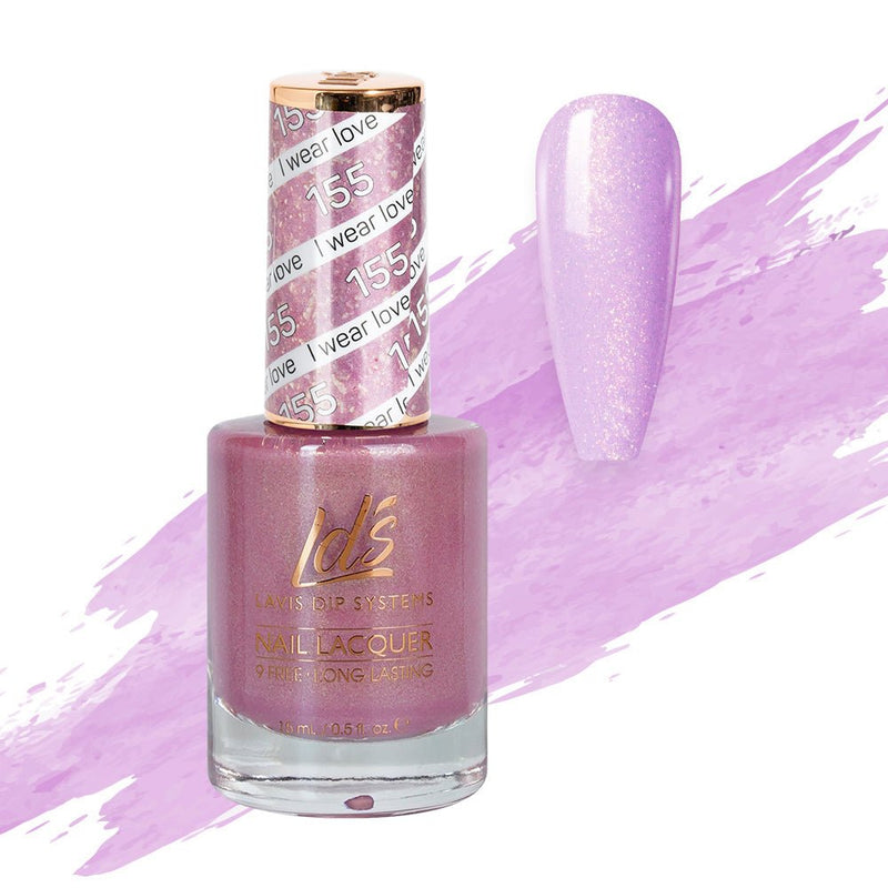 LDS Nail Lacquer - 155 I Wear Love - DTK Nail Supply
