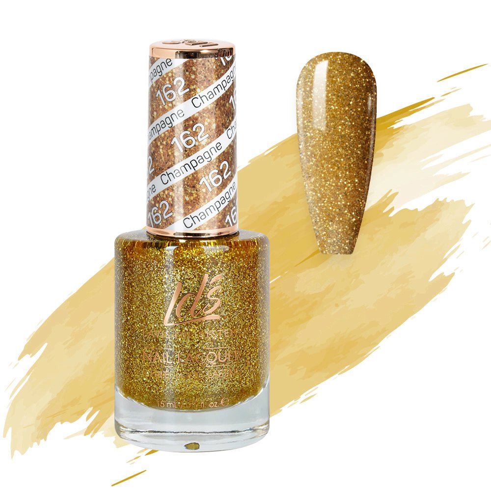 LDS Nail Lacquer - 162 Champagne - DTK Nail Supply
