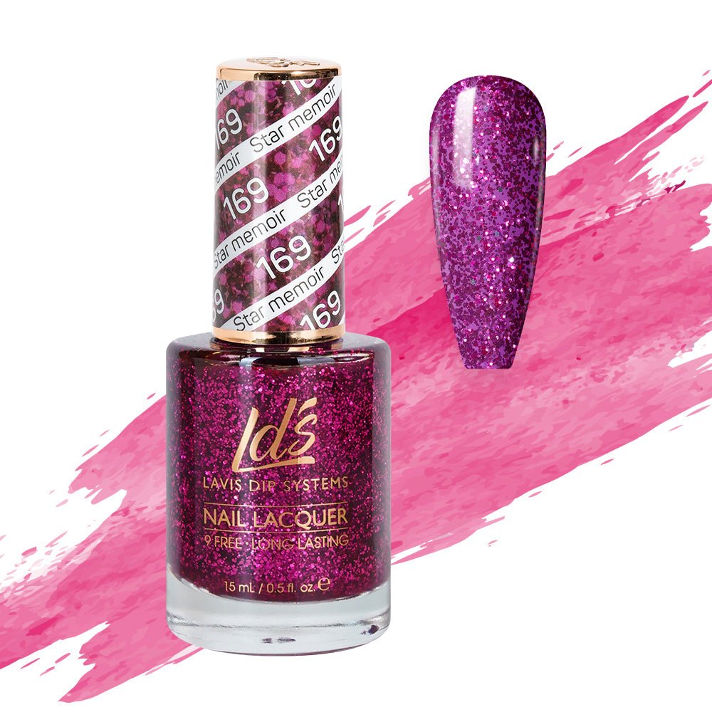 LDS Nail Lacquer - 169 Star Memoir - DTK Nail Supply