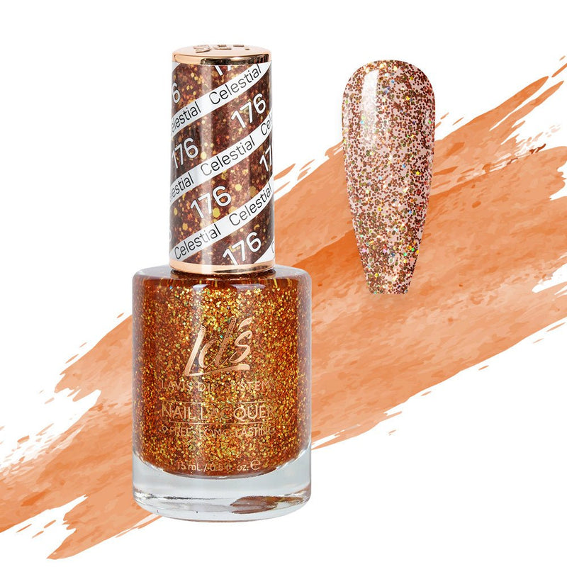 LDS Nail Lacquer - 176 Autumn Russet - DTK Nail Supply