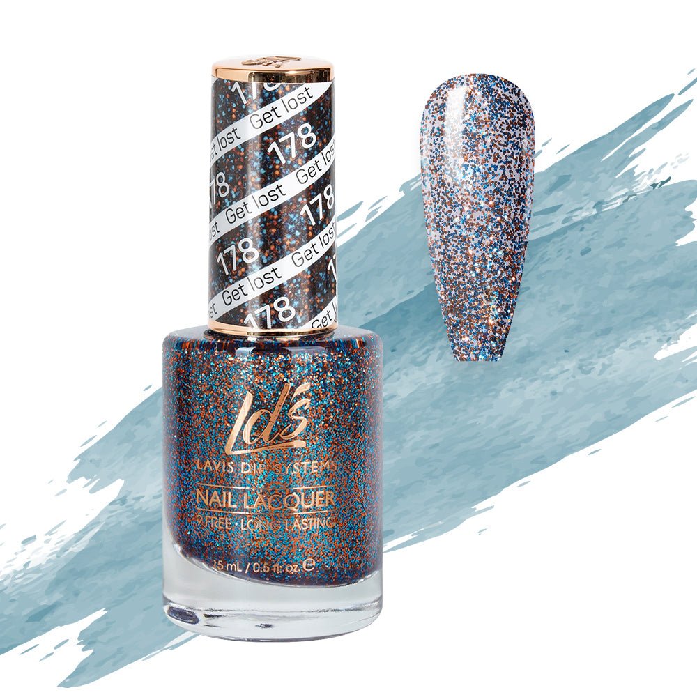 LDS Nail Lacquer - 178 Get Lost - DTK Nail Supply